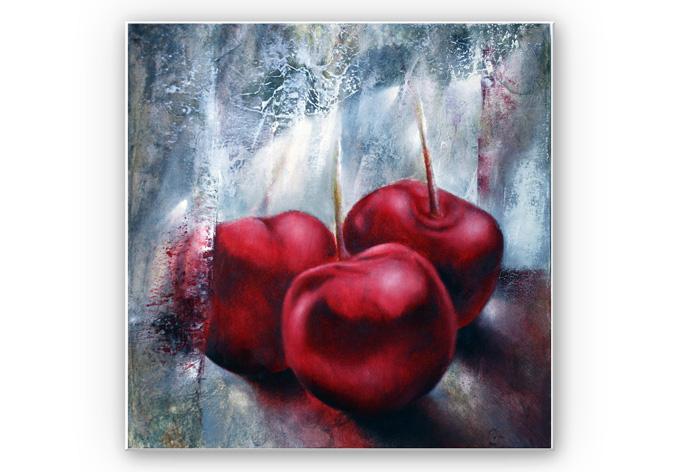 Produktbild Trenddeko Schmucker - Kirschen (50 x 50 cm)