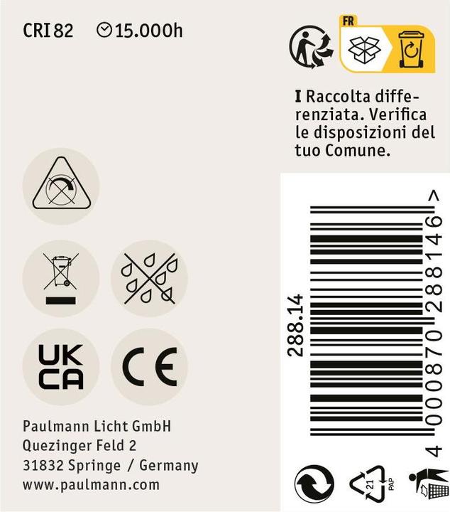 Produktbild Paulmann Stiftsockel 3er Set (G4, 3 W, 300 lm, 3 x, F)
