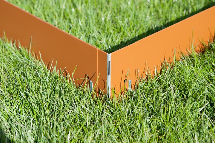 Image du produit Green Split Angle alu/zinc pour bordure de pelouse 13.5cm (13.50 cm)
