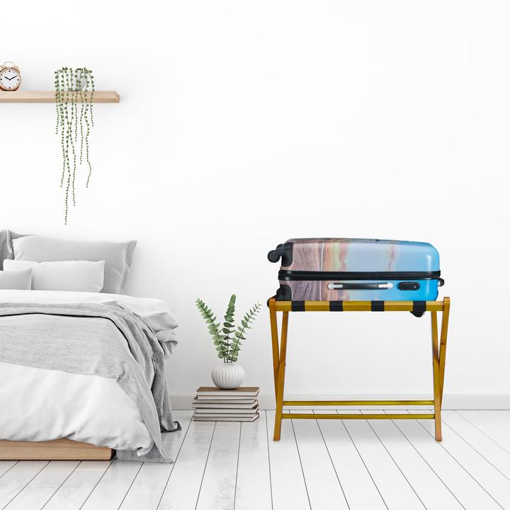 Actual product image Relaxdays Folding Luggage Rack (Suitcase rack)