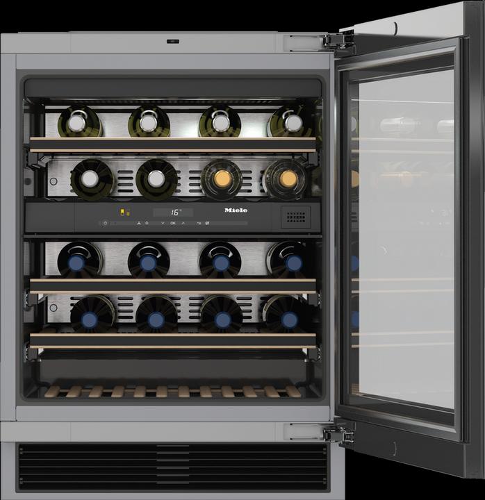 Image du produit Miele KWT 6322 UG-1 sw Armoire à vin UBG 82-87cm 34bouteilles intégrées