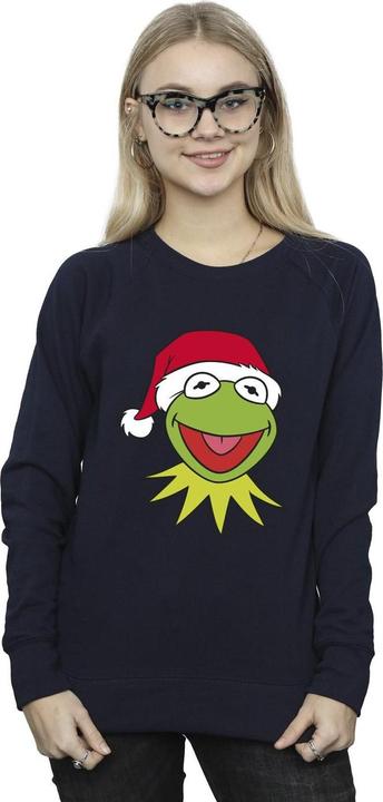 Immagine prodotto Disney Muppets Kermit Christmas Head Felpa Donna (L)
