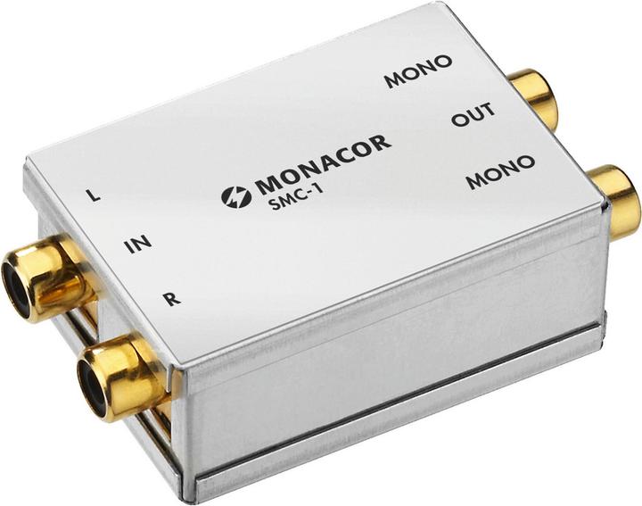 Produktbild Monacor Stereo-Mono-Converter (Audio Splitter)