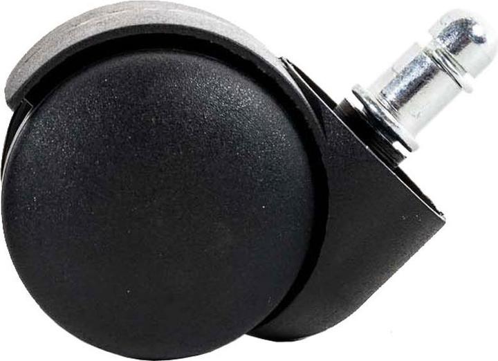 Actual product image CLP Pack of 5 plastic floor castors, black