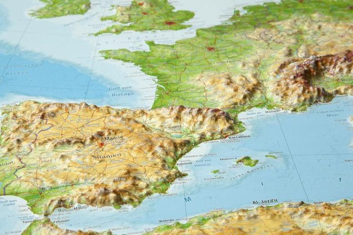 Image du produit Carte en relief Europe Grand 1 : 8 000 000