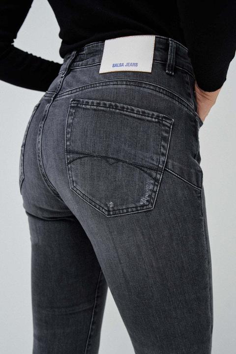 Immagine prodotto Salsa Jeans Jeans neri distrutti Faith (W30/L28)