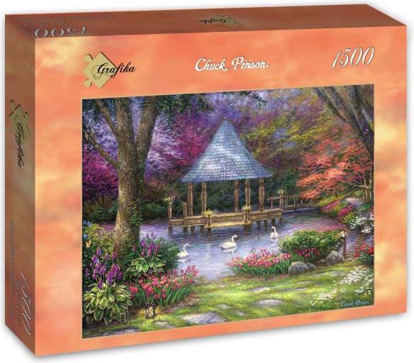 Produktbild ika Puzzle 1500 Teich mit Schwänen, Josephine Wall (1500 Teile)