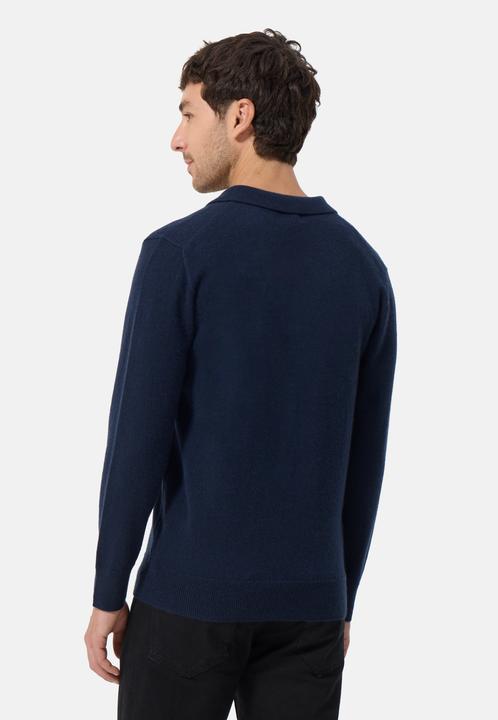 Produktbild Cash-Mere Kaschmir Poloshirt Langarm (M)