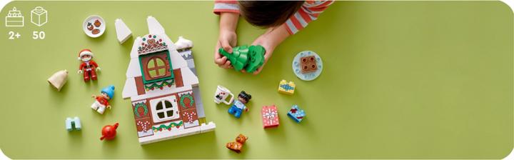 Image du produit LEGO Maison en pain d'épice avec le Père Noël (10976)