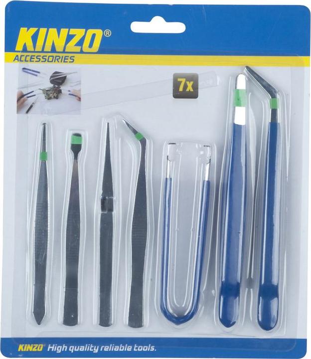 Immagine prodotto Kinzo Pinzette 7 pezzi assortiti