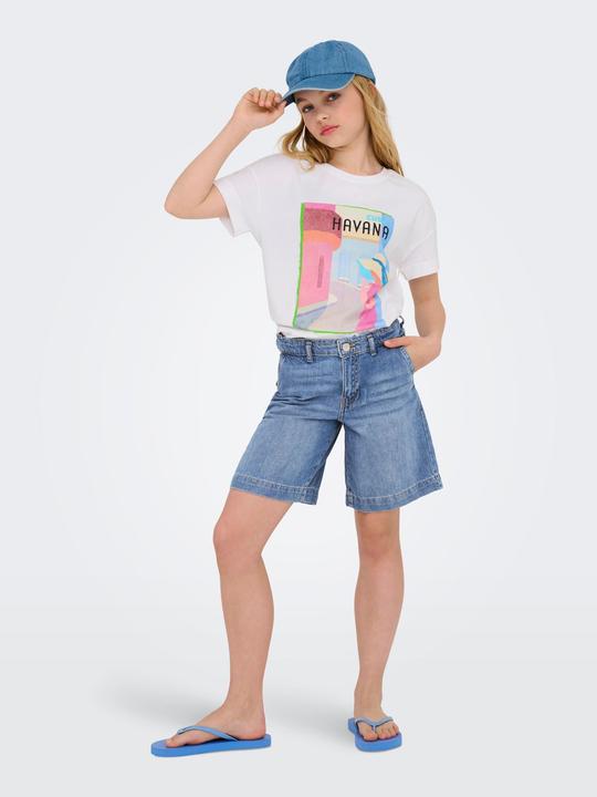 Produktbild Only Kogcomet Wide Long Shorts Dnm Dia Noos (146)