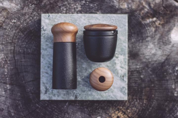 Actual product image Skeppshult Iron salt cellar (Sea salt)
