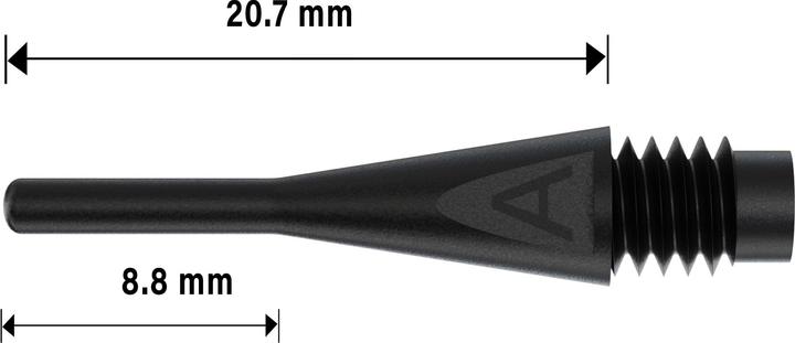 Produktbild Bull's AXX Soft Tips Short 6mm(2BA)