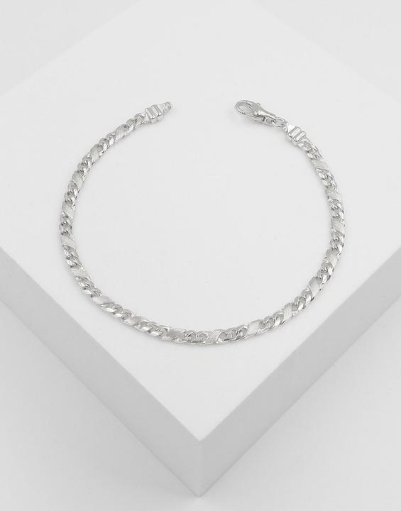 Produktbild Muau 8er-Kette (19 cm, Weissgold)