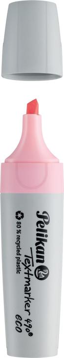 Actual product image Pelikan Highlighter 490 eco in FS pastel pink (Pastel, 5 mm, 1 x)