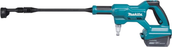 Actual product image Makita DHW 180 G1 cordless pressure washer 18 V 24 bar + 1x rechargeable battery 6.0 Ah - without charger (Rechargeable battery operated)