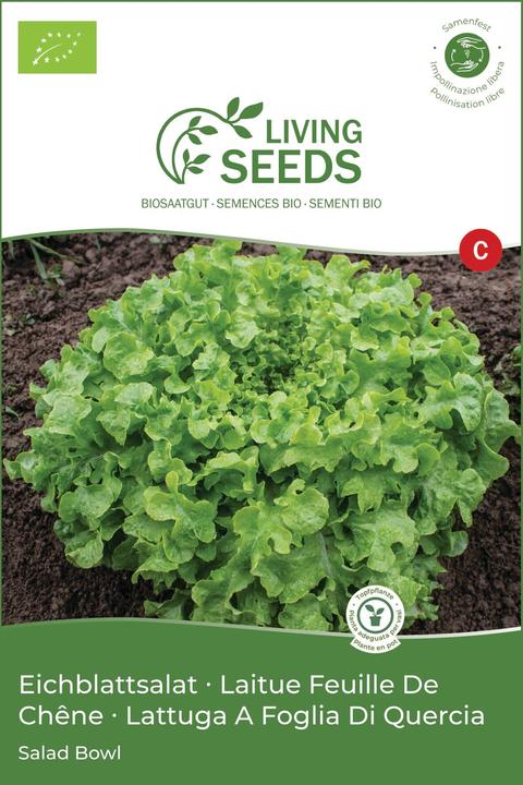 Image du produit Living Seeds Laitue Salad Bowl (Graines de légumes)