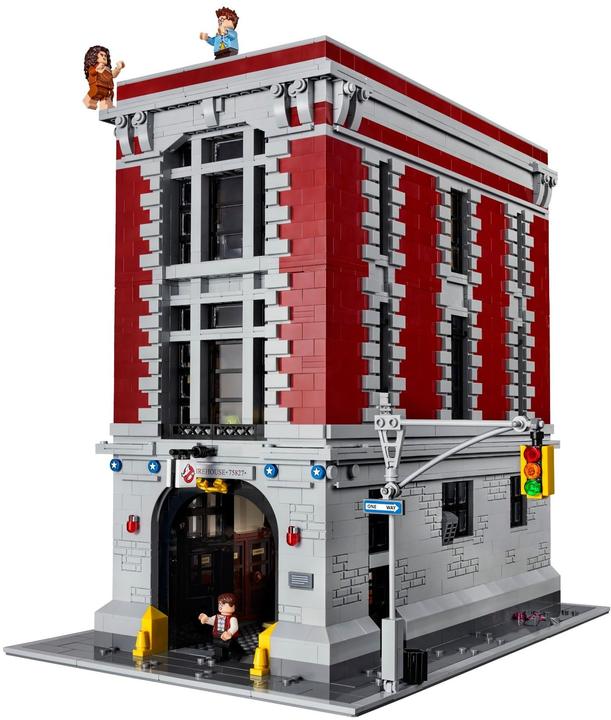 Actual product image LEGO Ghostbusters - Fire Brigade Headquarters (75827, LEGO Rare Sets)