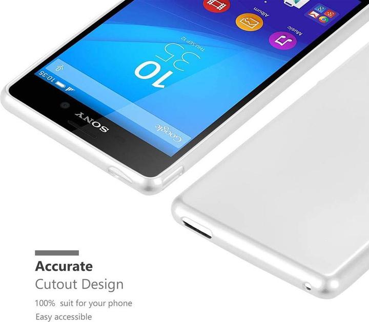 Image du produit Cadorabo Couverture métallique mate TPU (Sony Xperia M4 Aqua)