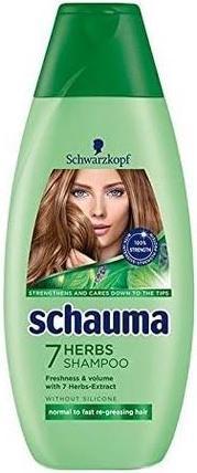 Schwarzkopf Schauma - 7 Herbs Shampoo Herbal Hair Shampoo 250Ml (250 ml, Flüssiges Shampoo)
