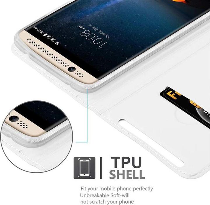 Image du produit Cadorabo Book Classy Style Cover (ZTE Axon 7)