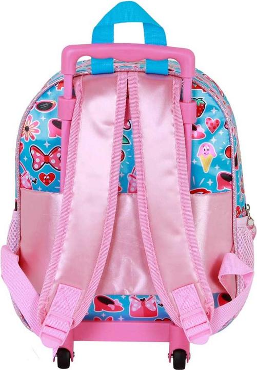 Immagine prodotto Karactermania Small 3D Backpack with Wheels Happiness