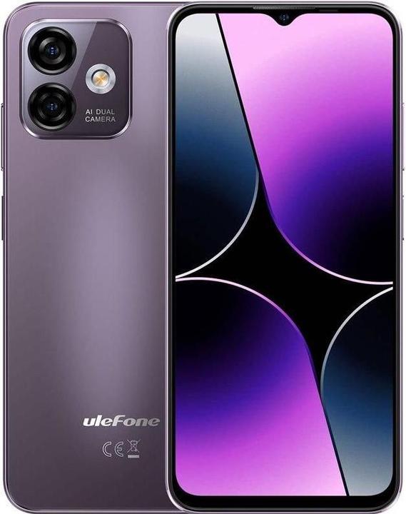 Actual product image Ulefone Note 16 Pro (128 GB, Midnight Violet, 6.52", Dual SIM, 50 Mpx, 4G)