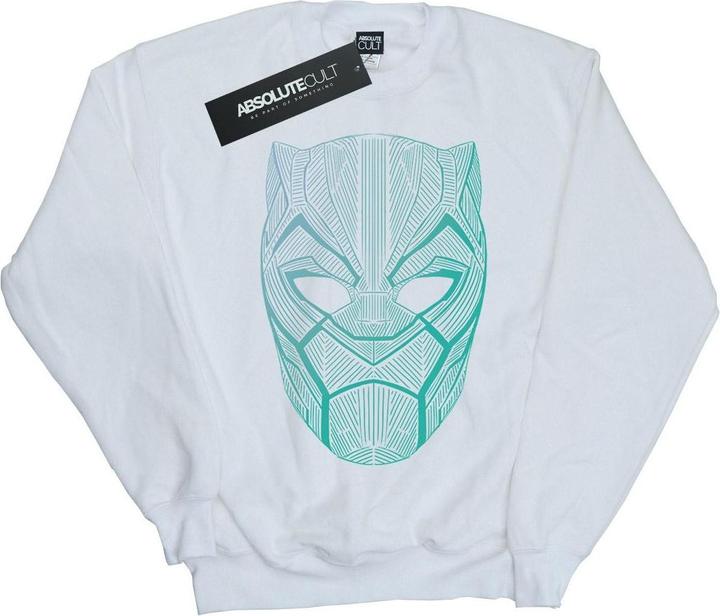 Black Panther Tribal Mask Sweatshirt Jungen