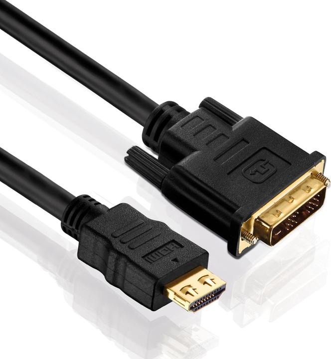 Purelink HDMI (Typ A) — DVI (5 m, HDMI, DVI)