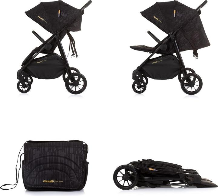 Produktbild Chipolino Zwillingskinderwagen Top Stars