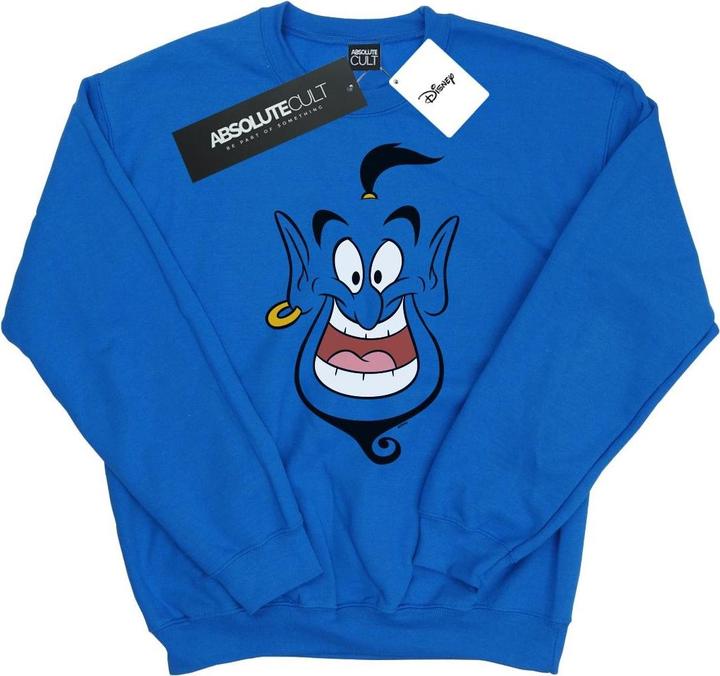 Disney Aladdin Genie Face Sweatshirt (S)