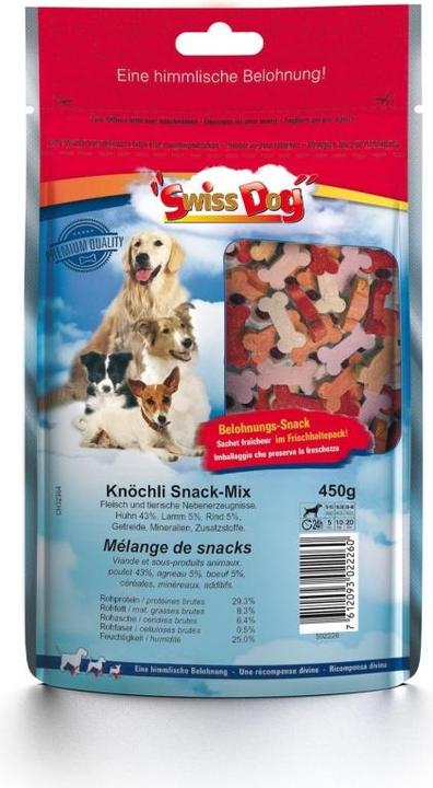 Produktbild SwissDog Knöchli Snack Mix (Adult, 1 Stk., 450 g)