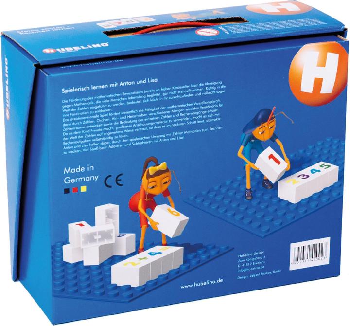 Produktbild Hubelino Steine zählen - Rechnen lernen (Deutsch, Französisch, Englisch, Italienisch)