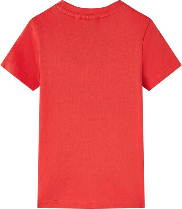 Actual product image VidaXL Children's T-shirt red 92,Material: 100 % cotton,Colour (92)