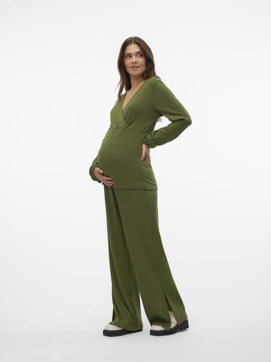 Produktbild Mamalicious Weiter Beinschnitt Seitenschlitze Hose Anzughose (M)