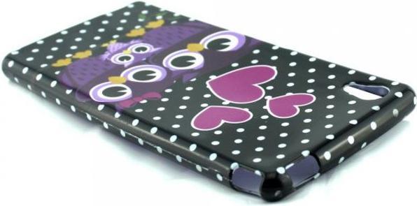 Produktbild MU Style Leicht glänzende TPU Hülle mit Muster (Sony Xperia M4 Aqua)