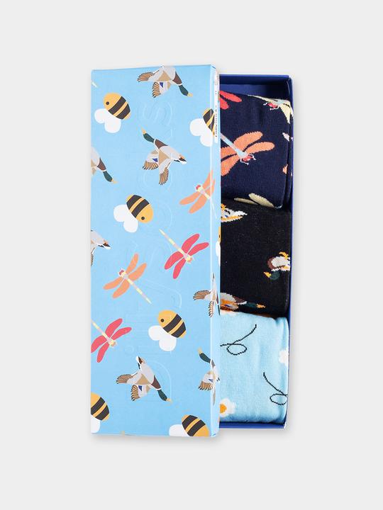 Immagine prodotto DillySocks Trio di fiori (confezione da 3) (36 - 40)