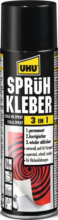 UHU Spray adhesive 3 in 1 (460 g, 500 ml)