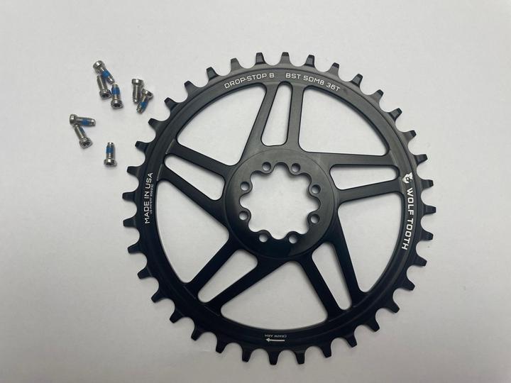 Produktbild Wolf Tooth DM Sram 8-Bolt Drop-Stop B Boost Ring (36)