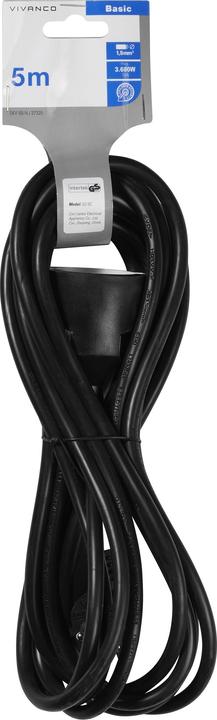 Produktbild Vivanco SKV5B-N Schwarz (5 m, CEE 7/4)
