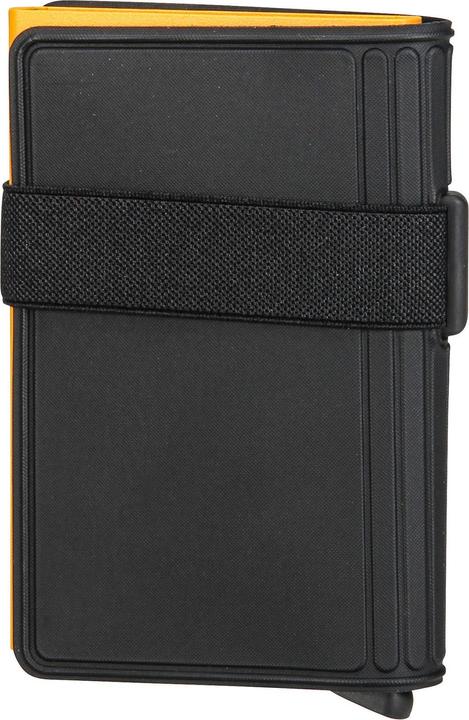 Secrid Bandwallet TPU -lompakko, musta/okra