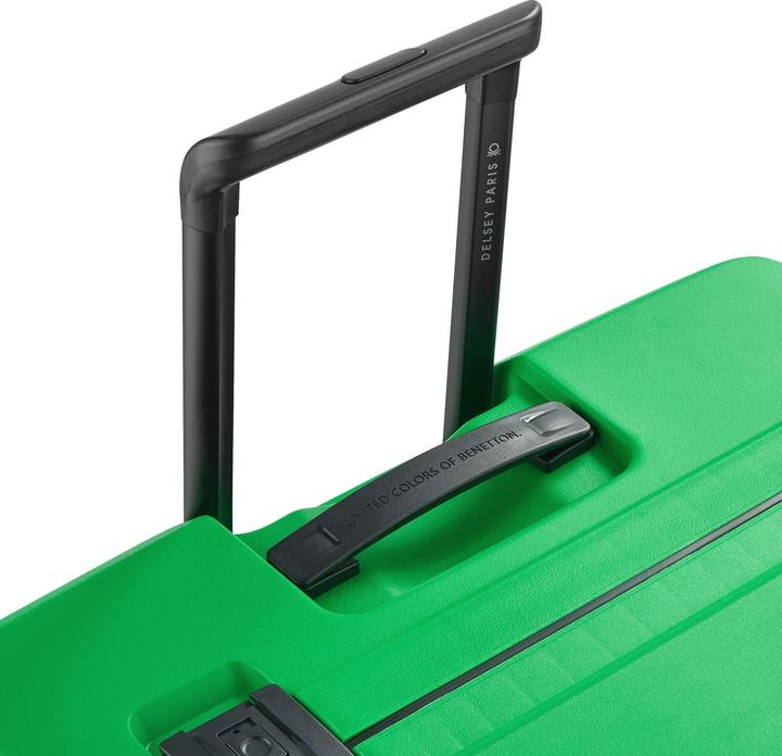 Actual product image Delsey Paris x United Colors of Benetton Colour Block Hardside 4 Wheels Trolley 76 cm (110 l, XL (from 140l))