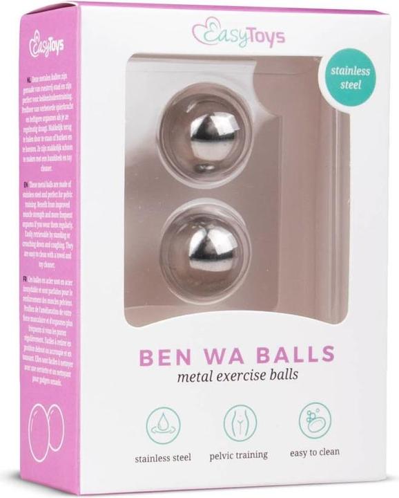 Actual product image Easytoys Ben Wa Balls