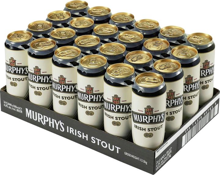 Image du produit Murphy's Caisse de bière Irish Stout 24 x 500 ml / 4.0 %. (24 x 50 cl)