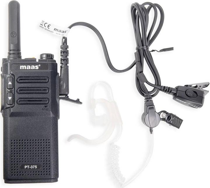 Actual product image Maas Elektronik Team-Set PT-375 KEP-24-VK 150111 PMR-Handfunkgerät 5er Set