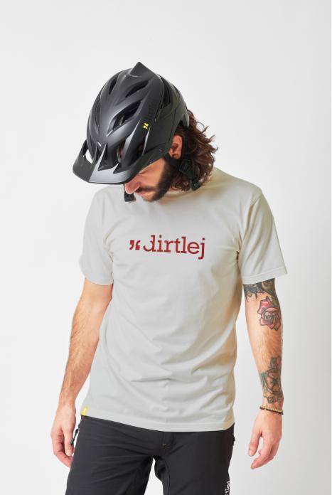 Immagine prodotto dirtlej Maglietta Supima, crema/rosso, XL (XL)