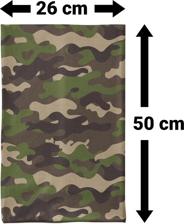 Actual product image Maskworld Schlauchschal Camouflage