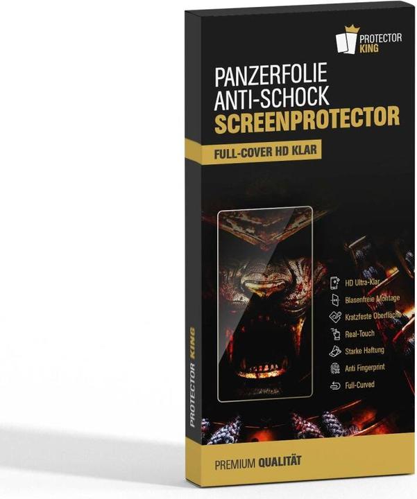 Actual product image Protectorking 4x Panzerfolie Anti-Shock HD Klar (4 Piece, Google Pixel 8a)
