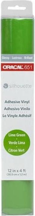Silhouette Glossy Vinyl Oracal 651 green