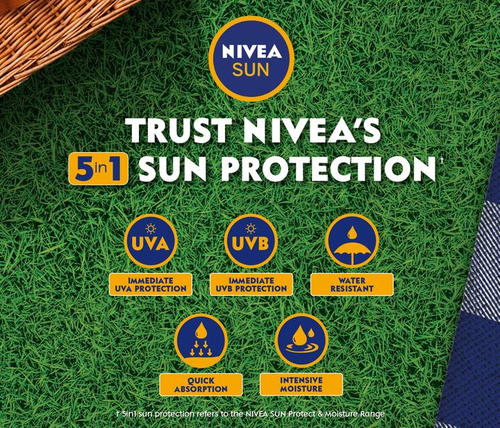 Image du produit NIVEA Protection solaire et hydratation (Spray solaire, SPF 15, 200 ml, 200 g)